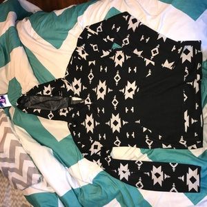 Pullover hooded shirt